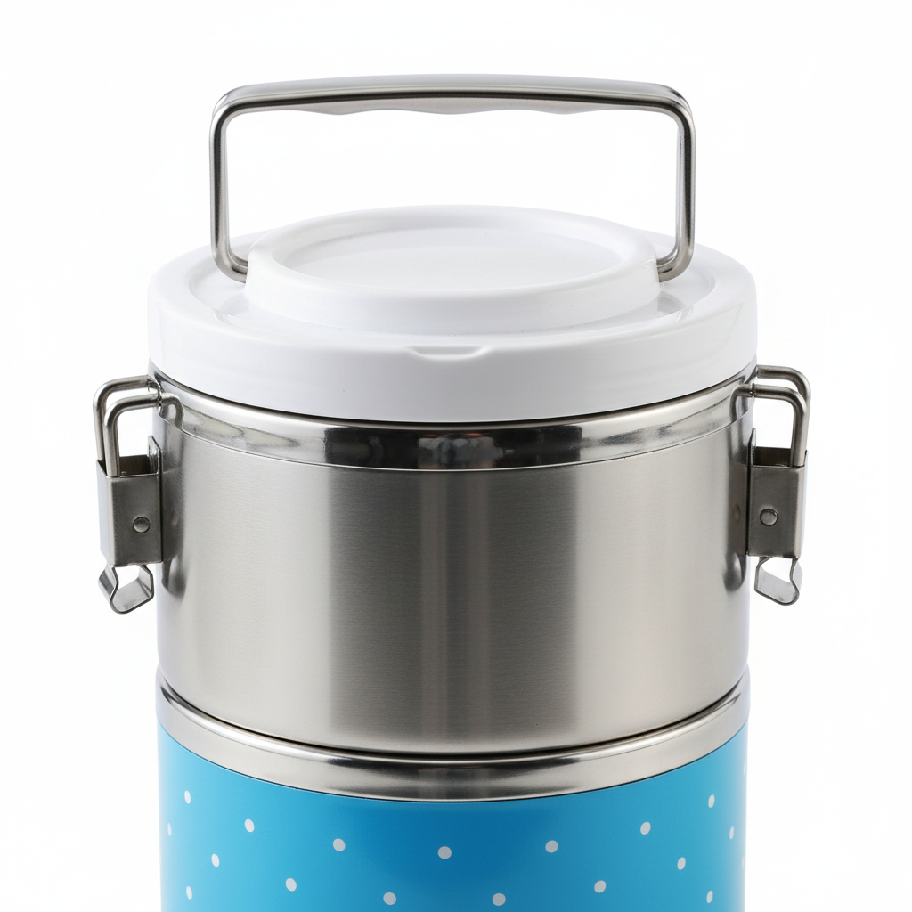 3 Layer Lunch Box – Macro Detail Studio Shot