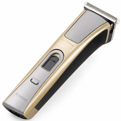 Kemei KM-5017 Rechargeable Hair Clipper & Trimmer — Low Noise, 3/6/9/12mm Combs