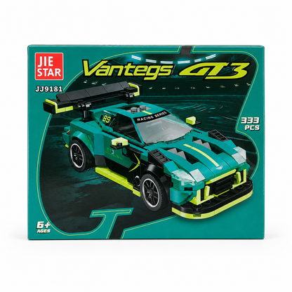 Racing Sports Car Building Blocks Set — 333 Pieces DIY Toy