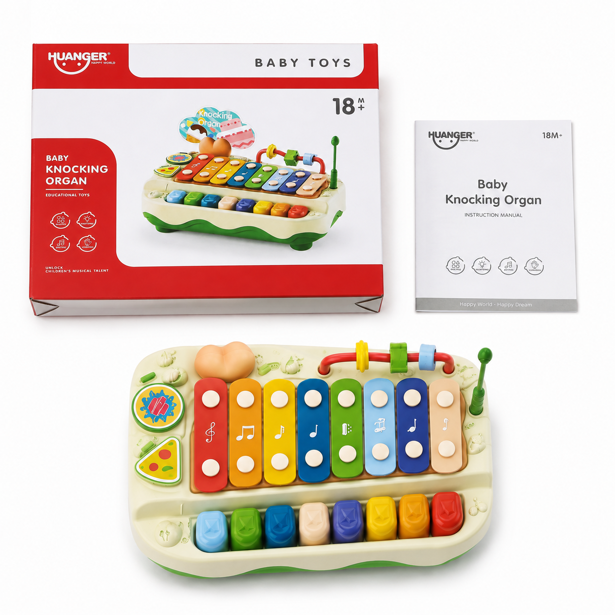 Baby Knocking Organ — Musical Educational Toy for Toddlers