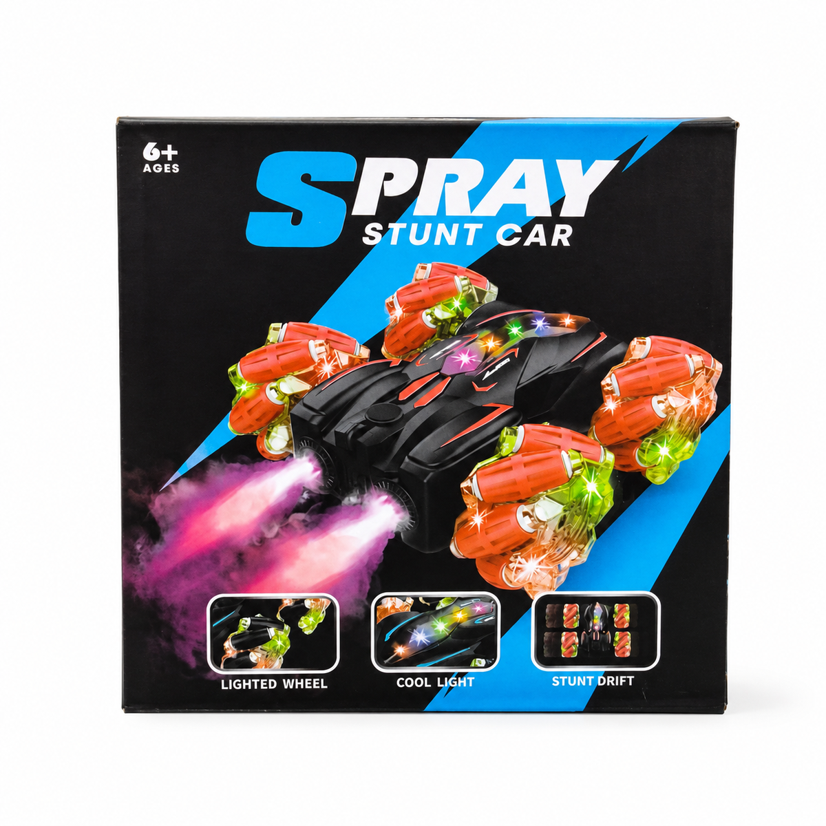 Spray Stunt Car — RC Stunt Car with Light Mist Effect