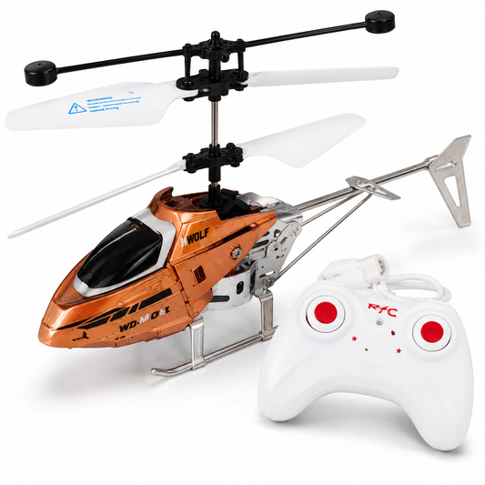 Sky Envoy RC Helicopter — Induction Flying Toy with Remote