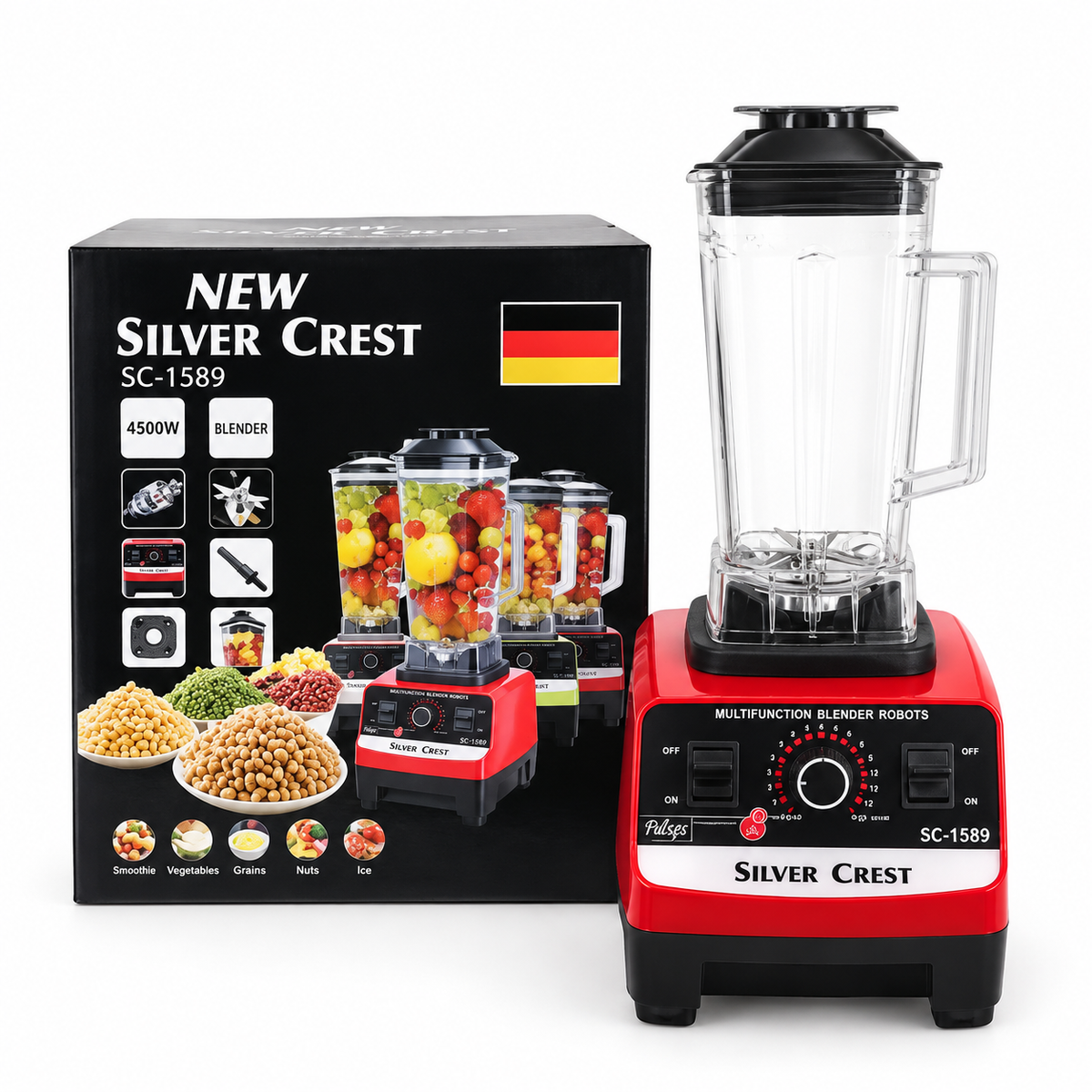 Silver Crest SC-1589 3000W Multifunction Blender & Juicer