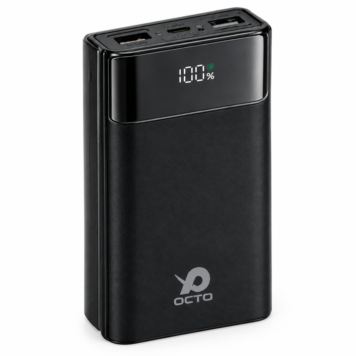 Octo Pulse OC-PB007 20000mAh Power Bank — 22.5W Fast Charging, Digital Display
