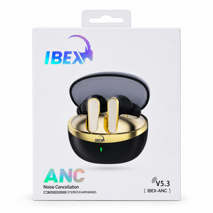 IBEX IBEX-ANC Wireless Earbuds — Noise Cancellation, V5.3