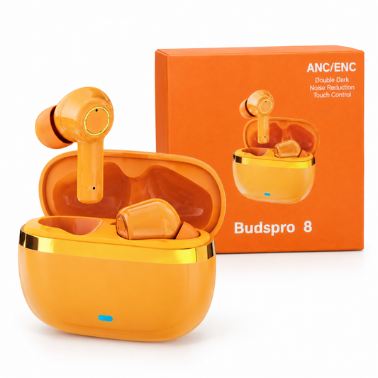 Buds Pro 8 Wireless Earbuds — ANC/ENC, Touch Control
