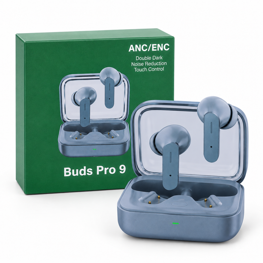 Buds Pro 9 Wireless Earbuds — ANC/ENC, Touch Control