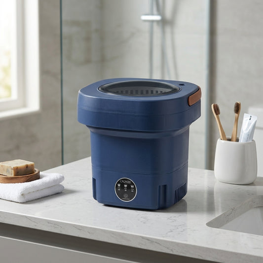 Folding Washing Machine — 12L Foldable, One-Click Operation