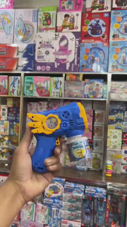 Bubble Gun Blaster — Automatic Bubble Maker Toy for Kids